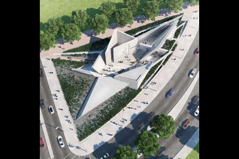 Canadian Holocaust Museum entry by Daniel Libeskind